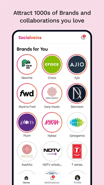 Socialveins: For Influencers screenshot 2