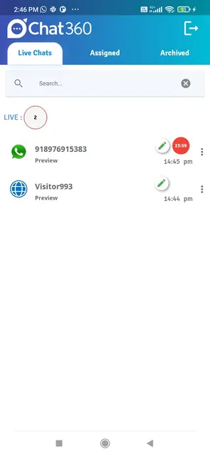Chat360 screenshot 2