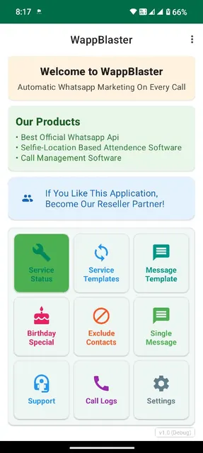 Wappblaster Lite screenshot 1