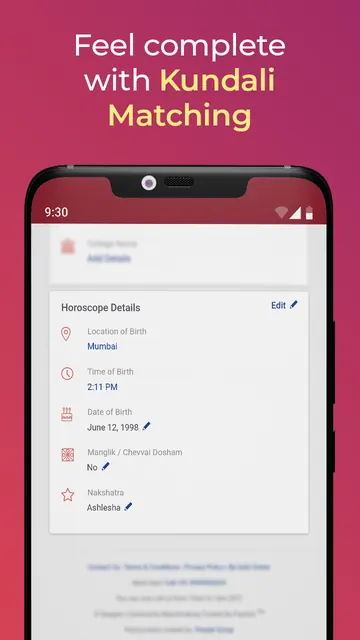 Sangam.com: Matrimony App screenshot 5