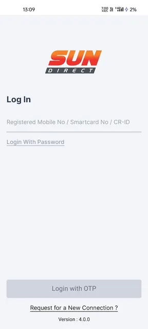 My Sun Direct App screenshot 1