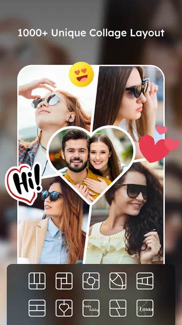 Photo Collage Maker, Foto Grid screenshot 1
