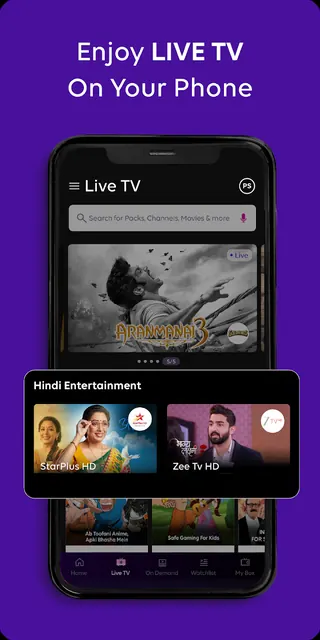 Tata Play - Live TV & DTH Pack screenshot 2