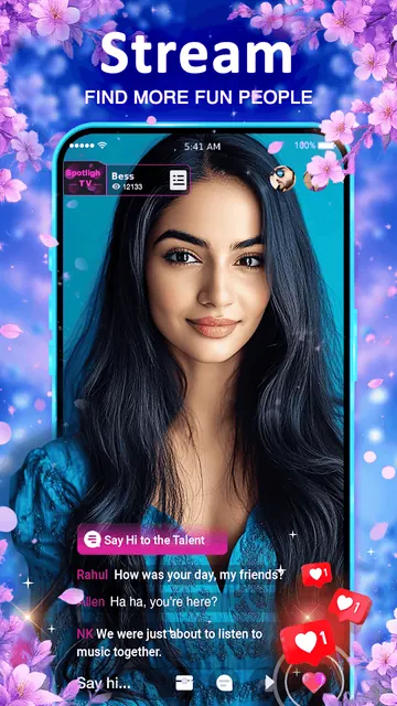 StreamKar - Live Stream & Chat screenshot 1
