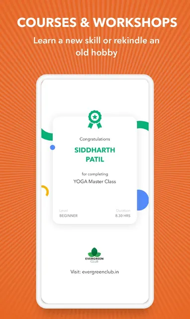 Evergreen Club - Fun & Fitness screenshot 5