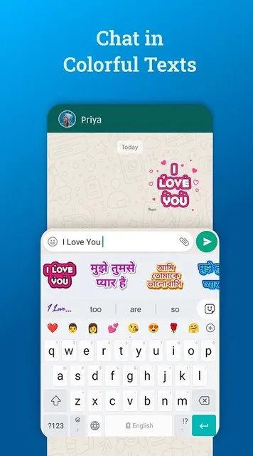 Bobble AI Keyboard Memes, Gifs screenshot 4