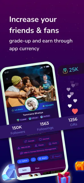 StarManch: Sing Karaoke & Chat screenshot 1