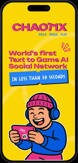 Chaotix - Text to Game AI screenshot 1