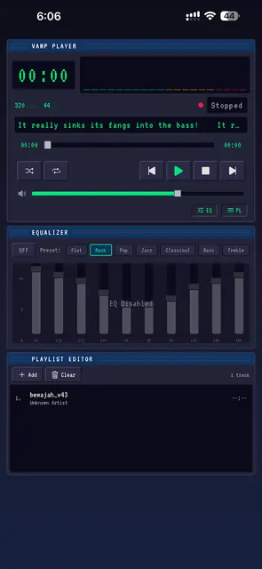 Vamp Player screenshot 2