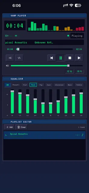 Vamp Player screenshot 1