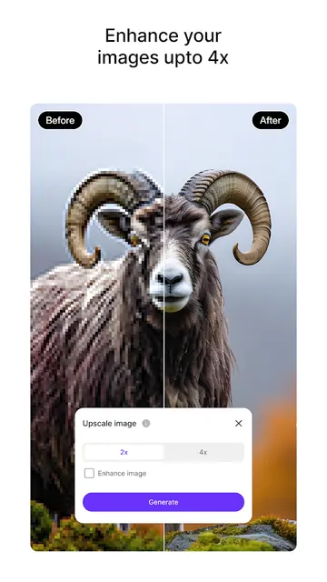 AI Photo Enhancer UpscaleMedia screenshot 2