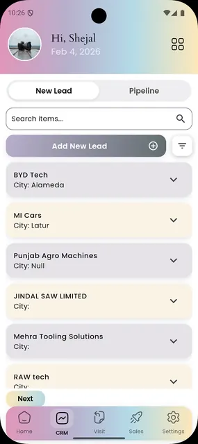 OperforceAI CRM screenshot 2
