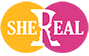 SheReal logo