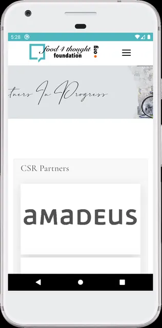 Food4ThoughtFoundation screenshot 3
