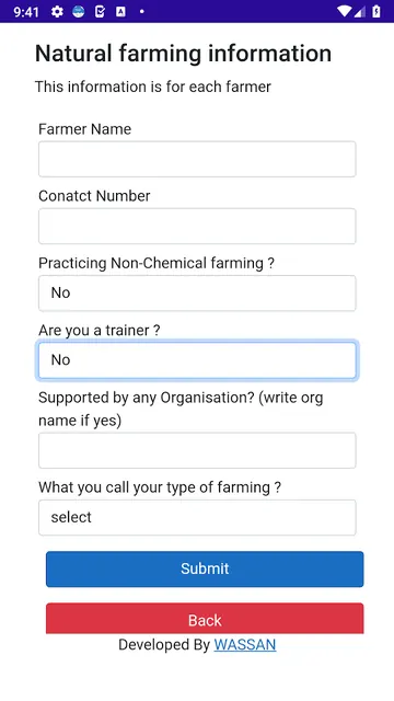 Natural Farming Farmer Survey screenshot 4