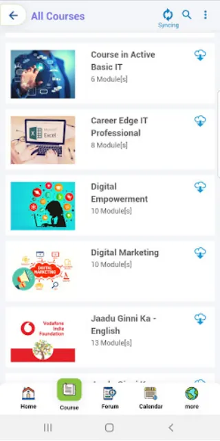 Learn@NIITFoundation screenshot 2