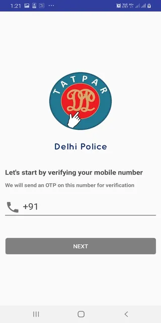 Tatpar Delhi Police screenshot 2