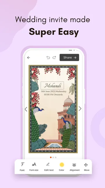 Wedding Invitation Card Maker screenshot 6