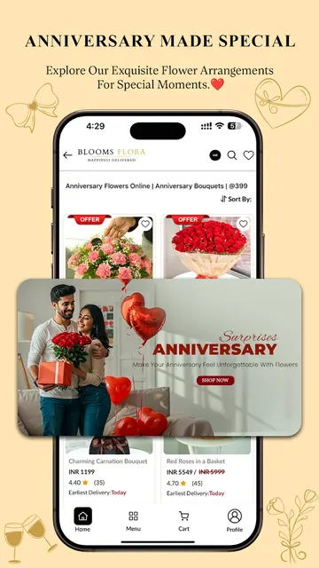 BloomsFlora: Flowers & Gifts screenshot 3