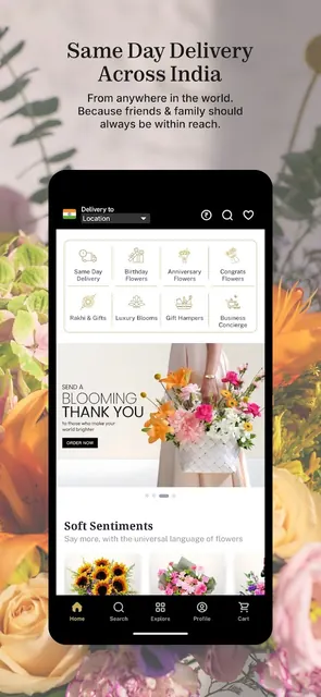 Interflora:The flower experts screenshot 2