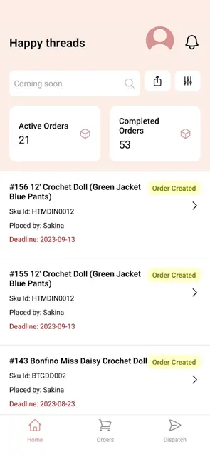 Happy Threads - Work screenshot 4