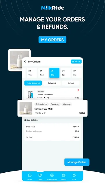 MilkRide screenshot 5