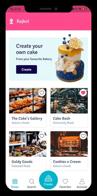 UpCake - Custom Cake Online screenshot 1