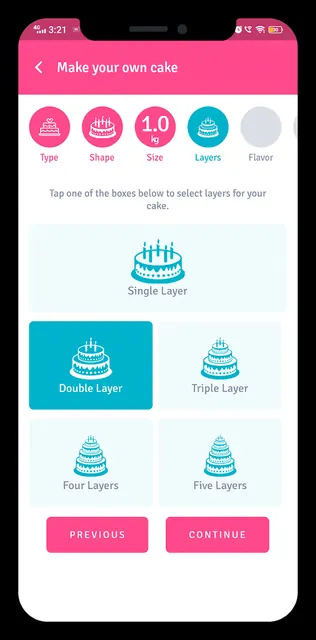 UpCake - Custom Cake Online screenshot 4