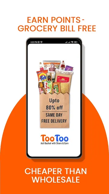 TooToo: Online Grocery App screenshot 1