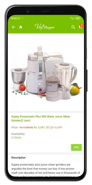 Veg Shopper - Online Supermark screenshot 5
