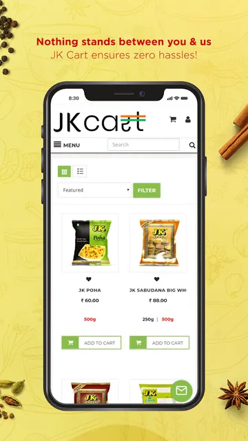 JK Cart screenshot 3