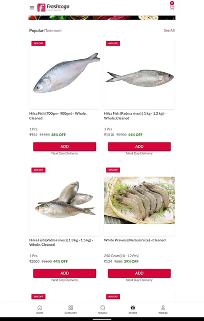 Freshtogo - Fish & Meat screenshot 2