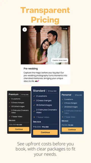 Gratif - On-demand Photography screenshot 2