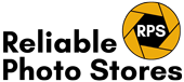 Reliable Photo Stores logo
