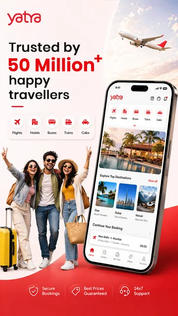 Yatra - Flights, Hotels, Bus screenshot 1