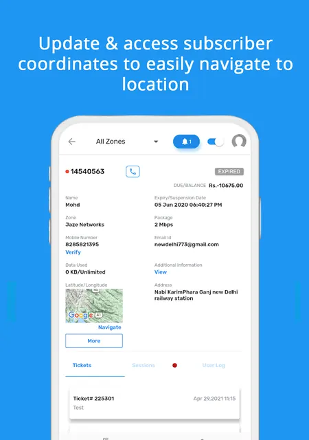 Jaze ISP Manager screenshot 3