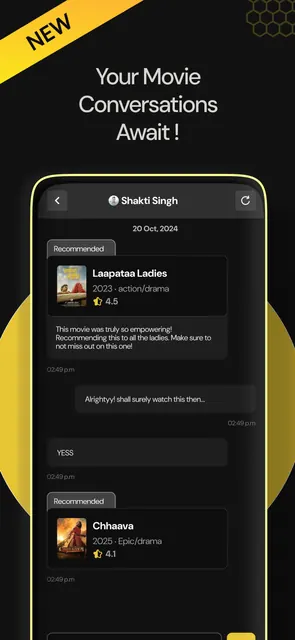 RecoBee: Movies, Reviews, Reco screenshot 2