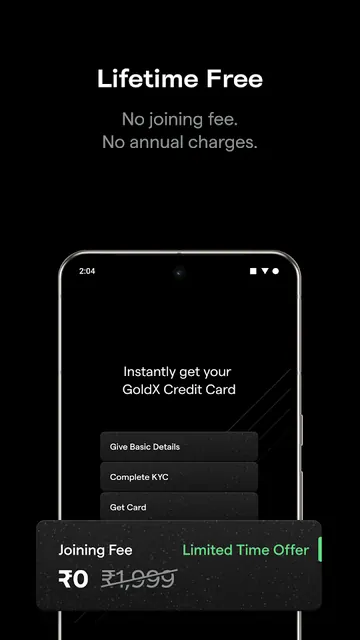 Uni: GoldX & UPI Credit Card screenshot 4