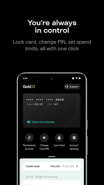 Uni: GoldX & UPI Credit Card screenshot 5