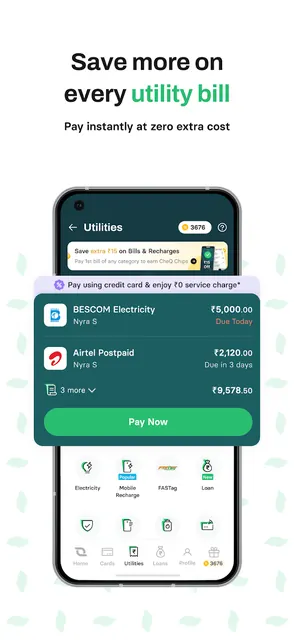 CheQ: Credit Bill Payments screenshot 4