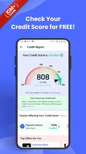 Credit Score & Credit Cards screenshot 1