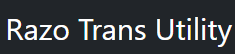 Razo Trans logo