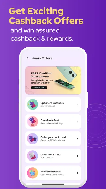 Junio: NCMC card for students screenshot 6