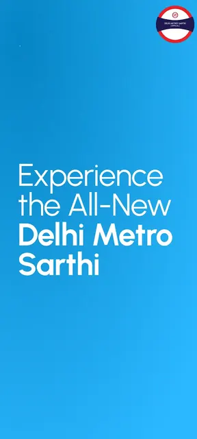 Delhi Metro Sarthi App screenshot 1