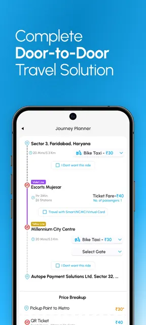 Delhi Metro Sarthi App screenshot 3
