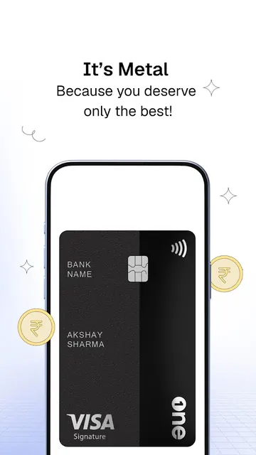OneCard: Credit Card & UPI screenshot 1