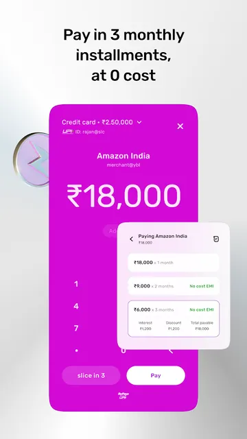 slice: UPI credit card & bank screenshot 6