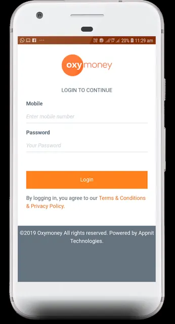 Oxymoney Business-Aadhaar ATM, screenshot 1