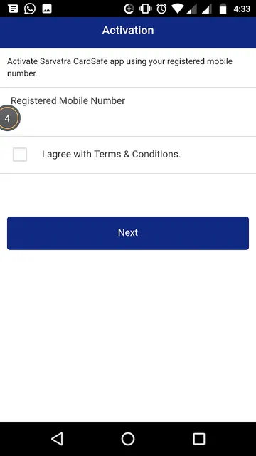 Sarvatra CardSafe screenshot 2