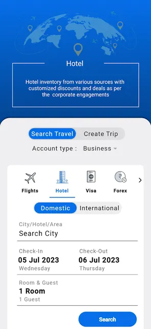 Thomas Cook India EVA screenshot 3